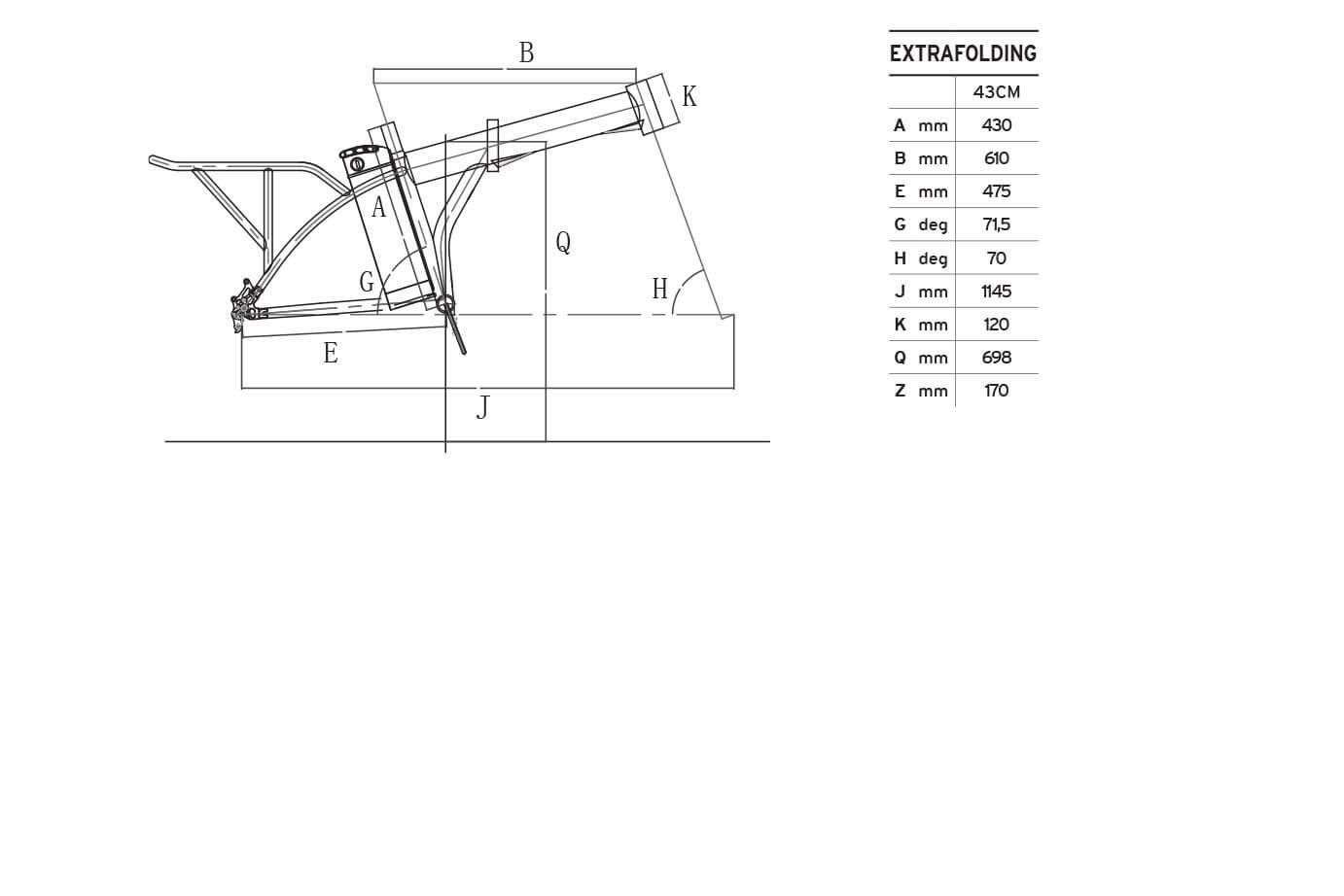 atala extrafolding 2020 peso